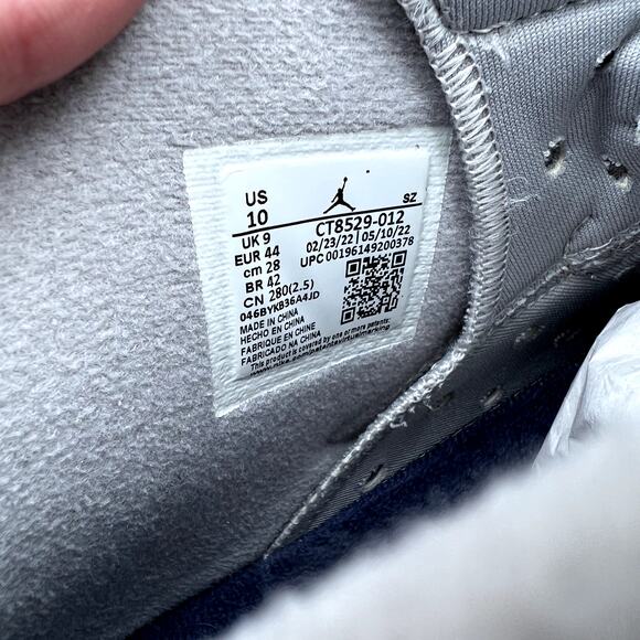 Nike Air Jordan 6 Retro Georgetown Men's Shoes - Size 10 - Ships Now - Picture 7 of 9